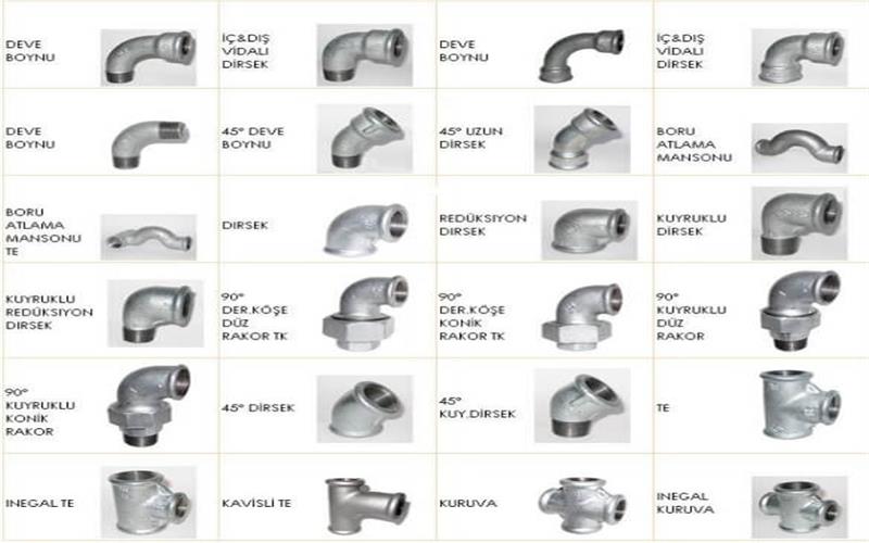 Yüksek Ürün Çeşitli Tesisat Malzemeleri 