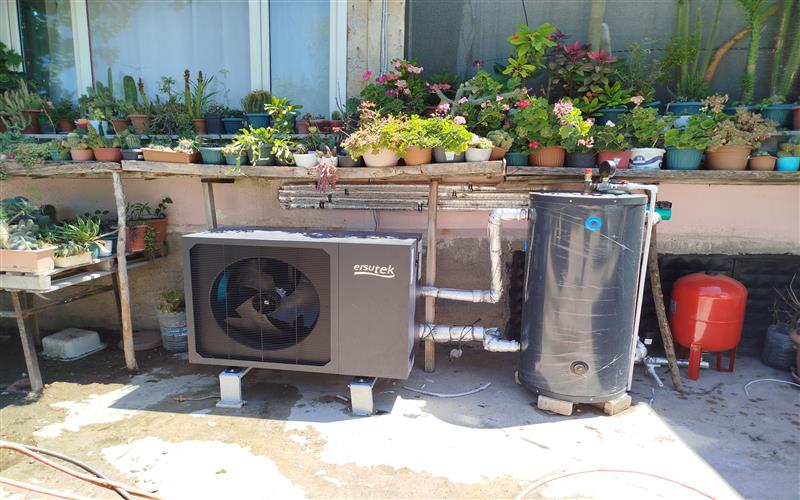 BİLECİK KÜÇÜK YENİCE KÖYÜ 12 KW ERSUTEK ISI POMPASI KURULUMU